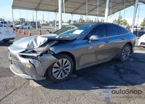 2022 Toyota Mirai Xle из США, поврежденный, VIN JTDAAAAA8NA005625